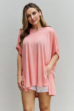 Load image into Gallery viewer, HEYSON Laid Back Full Size Hooded Poncho Top
