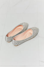 Load image into Gallery viewer, Forever Link Sparkle In Your Step Rhinestone Ballet Flat in Silver
