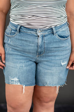 Load image into Gallery viewer, Judy Blue Elena Full Size High-Waist Cutoff Shorts
