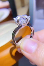 Load image into Gallery viewer, 5 Carat Moissanite Solitaire Ring
