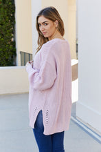 Load image into Gallery viewer, Blu Pepper Full Size Open Front Rib-Knit Cardigan
