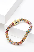 Load image into Gallery viewer, Inlaid Rhinestone Copper Bracelet
