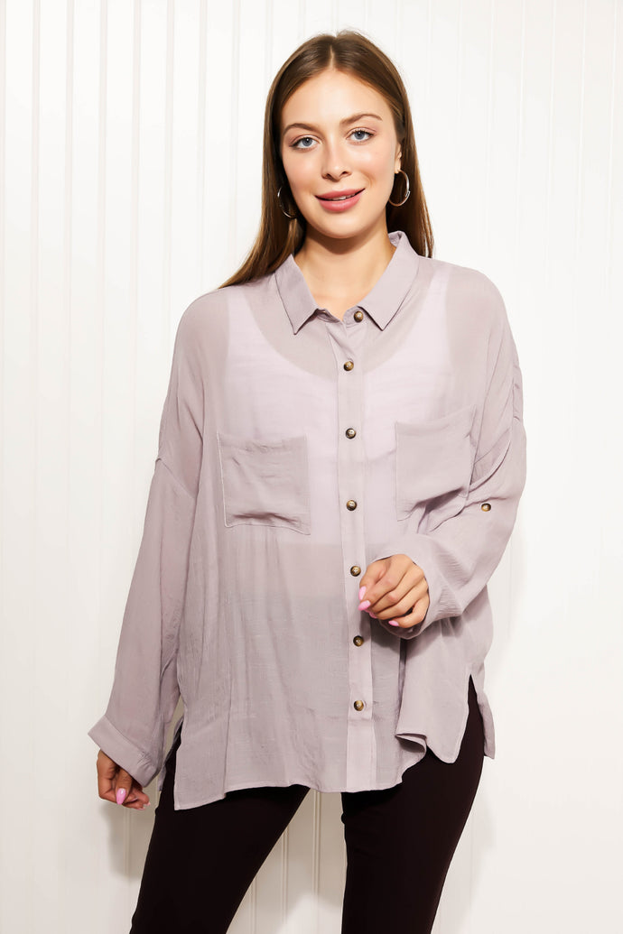 HYFVE Back in Business Button-Up Shirt