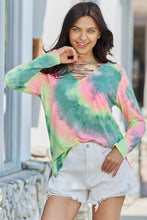 Load image into Gallery viewer, GeeGee Unwind Tie Dye Long Sleeve Top
