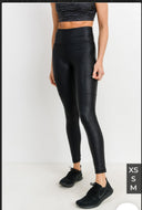 Foil Leggings with Pocket BLACK | DIBS 271