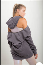 Load image into Gallery viewer, Zipper Hoodie In VINTAGE GREY | DIBS 270
