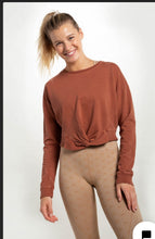 Load image into Gallery viewer, Front Twisted Top in Copper | DIBS 765
