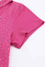 Load image into Gallery viewer, Rhinestone Crisscross Short Sleeve Top
