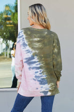 Load image into Gallery viewer, Sew In Love Full Size Tie-Dye Seam Detail Sweatshirt
