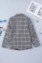 Load image into Gallery viewer, Plaid Double-Breasted Blazer
