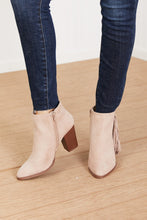Load image into Gallery viewer, Qupid It&#39;s Always Been You Tassel Detail Booties
