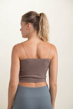 Load image into Gallery viewer, Seamless Tube Top with Strap In Brown | DIBS 793 **
