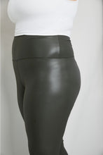 Load image into Gallery viewer, LOVEIT Full Size PU Leather Wide Waistband Leggings
