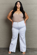 Load image into Gallery viewer, RISEN High Waist Wide Leg Jeans in White
