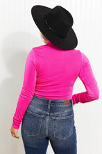 Load image into Gallery viewer, White Birch Mountain Views Full Size Slink Knit Turtleneck Bodysuit

