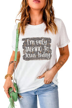 Load image into Gallery viewer, Slogan Graphic Cuffed Tee
