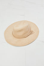 Load image into Gallery viewer, Fame Forever My Moment Suede Fedora Hat in Ivory
