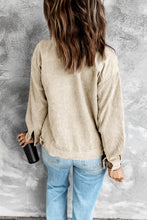 Load image into Gallery viewer, Corduroy Long Sleeve Jacket

