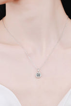 Load image into Gallery viewer, Adored Chance to Charm 1 Carat Moissanite Round Pendant Chain Necklace
