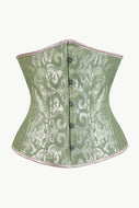 Full Size Jacquard Under-Bust Corset