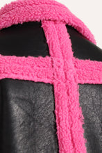 Load image into Gallery viewer, Double Take Contrast Color Double-Breasted Jacket
