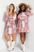 Load image into Gallery viewer, Floral Balloon Sleeve Dress Andree by Unit
