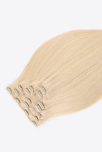 Load image into Gallery viewer, 20&quot; 120g Clip-in Hair Extensions Indian Human Hair in Blonde

