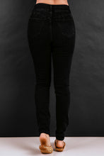 Load image into Gallery viewer, High Waist Distressed Skinny Jeans with Pockets
