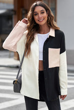 Load image into Gallery viewer, Kimmie’s Favorite Color Block Shacket
