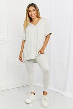 Load image into Gallery viewer, Zenana Self Love Full Size Brushed DTY Microfiber Lounge Set in Bone
