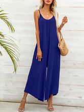 Load image into Gallery viewer, Spaghetti Strap Scoop Neck Jumpsuit
