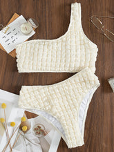 Load image into Gallery viewer, Kissed By The Sun One-Shoulder Bikini Set
