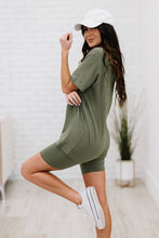 Load image into Gallery viewer, Zenana Worth It Full Size Run Biker Shorts in Ash Olive
