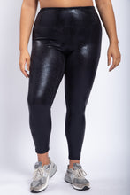 Load image into Gallery viewer, Mono B Plus Size Snakeskin Print High-Waisted Leggings
