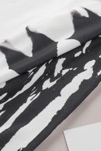 Load image into Gallery viewer, Brushstroke Print Hoodie with Kangaroo Pocket
