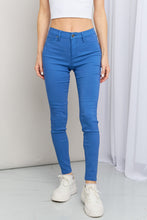 Load image into Gallery viewer, DIBS 1013 YMI Jeanswear Kate Hyper-Stretch Mid-Rise Skinny Jeans in Electric Blue

