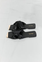 Load image into Gallery viewer, Qupid Ladies&#39; Lunch Square Toe Crisscross Slide
