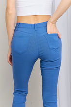 Load image into Gallery viewer, DIBS 1013 YMI Jeanswear Kate Hyper-Stretch Mid-Rise Skinny Jeans in Electric Blue

