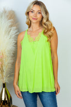 Load image into Gallery viewer, White Birch Amazing Lace Full Size Sleeveless Top
