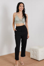 Load image into Gallery viewer, Zenana Forever Flirty Full Size Lace Bralette in Light Sage

