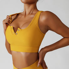 Load image into Gallery viewer, Get To It Snap Front Sports Bra
