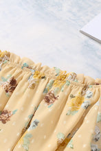 Load image into Gallery viewer, Floral Off-Shoulder Ruffle Hem Top
