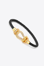 Load image into Gallery viewer, Rhinestone Braided Bracelet
