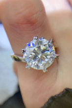 Load image into Gallery viewer, 5 Carat Moissanite Solitaire Ring

