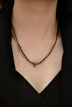 Load image into Gallery viewer, 18K Gold-Plated Zircon Double-Layered Necklace
