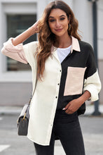 Load image into Gallery viewer, Kimmie’s Favorite Color Block Shacket

