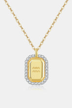 Load image into Gallery viewer, Zircon Decor Constellation Pendant Necklace
