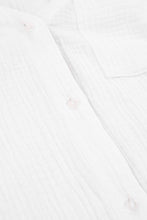 Load image into Gallery viewer, Textured Notched Neck Top and Slit Shorts Lounge Set
