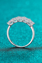 Load image into Gallery viewer, Romantic Surprise 2 Carat Moissanite Rhodium-Plated Ring
