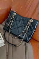 PU Leather Shoulder Bag